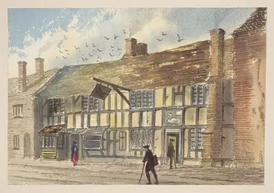Haunts of Shakespeare Pl.17 by Paul Braddon — digital art print download