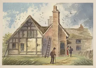 Haunts of Shakespeare Pl.20 by Paul Braddon — digital art print download
