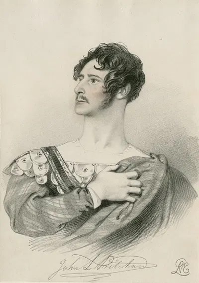 John L. Pritchard as Macduff in Shakespeare's Macbeth by Richard James Lane, 1838 — digital art print download