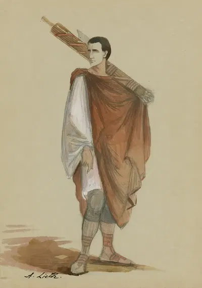 Зимняя сказка; Ликтор by Том Хеслвуд, 1904 — digital art print download