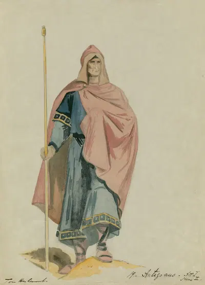 Зимняя сказка; Антигон Акт I Сцена II by Том Хеслвуд, 1904 — digital art print download
