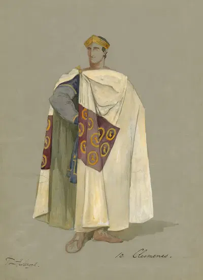 Зимняя сказка; Клеомен by Том Хеслвуд, 1904 — digital art print download