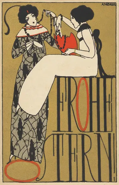 № 794: Пасхальная открытка by Арнольд Неханский, 1912 — digital art print download