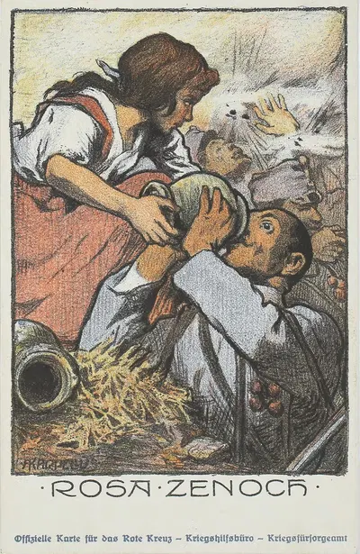 Роза Зенох by Адольф Карпеллус, 1914 — digital art print download