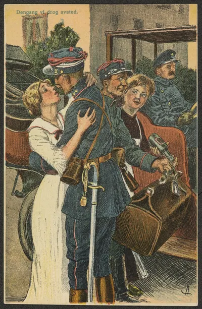 Тогда мы уехали by Андреас Блох — digital art print download