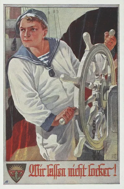 Wir lassen nicht locker by Anton Reckziegel, 1914-1918 — digital art print download