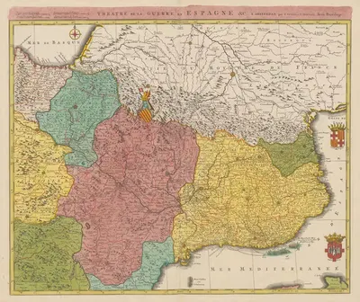 Новый атлас, содержащий все части мира, ч. 008 by Ковенс и Мортир, 1758 — digital art print download