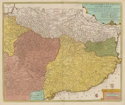 Новый атлас, содержащий все части мира, пл. 010 by Ковенс и Мортир, 1758 — digital art print download