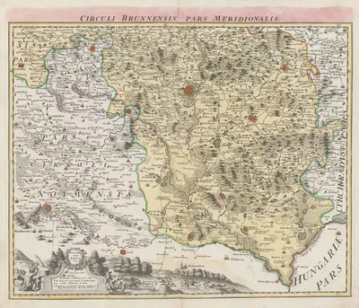 Новый атлас, содержащий все части мира Пл.021 by Ковенс и Мортир, 1758 — digital art print download