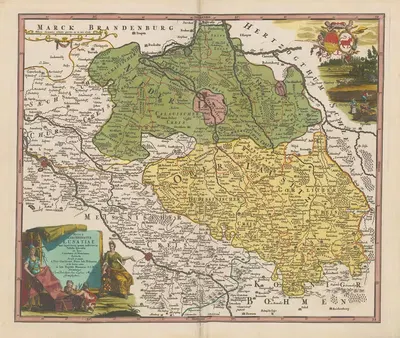 Новый атлас, содержащий все части мира, пл. 046 by Ковенс и Мортир, 1758 — digital art print download