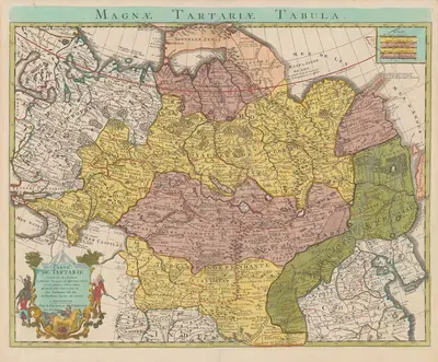 Новый атлас, содержащий все части мира, пл. 107 by Ковенс и Мортир, 1758 — digital art print download