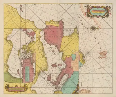 Новый атлас, содержащий все части мира Pl.118 by Ковенс и Мортир, 1758 — digital art print download
