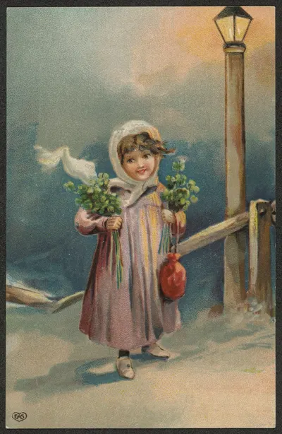 Christmas card by E. A. Schwerdtfeger — digital art print download