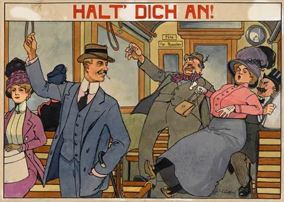 Держись! by Фриц Шёнпфлуг, 1913 — digital art print download
