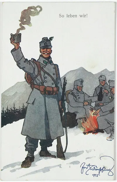 Так мы и живем! by Фриц Шёнпфлуг, 1915 — digital art print download