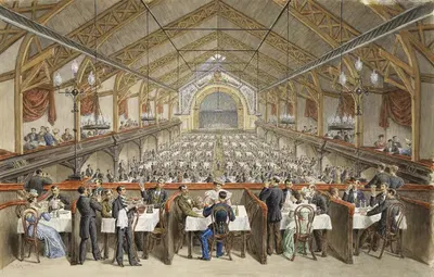 Зал Святой Екатерины в парке Дрехер by Густав Зафарек, 1885 — digital art print download