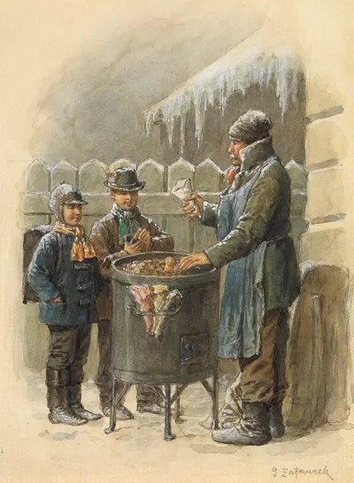 Маронебратер by Густав Зафарек, 1893 — digital art print download
