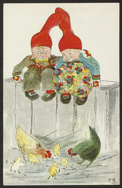 Пасхальная открытка by Хенрик Бакер — digital art print download