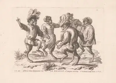 Ля Бранль by Жан Батист Гюлар, 1733-1792 — digital art print download