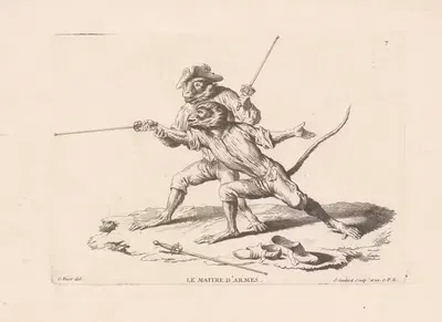 Мастер оружия by Жан Батист Гюлар, 1733-1792 — digital art print download
