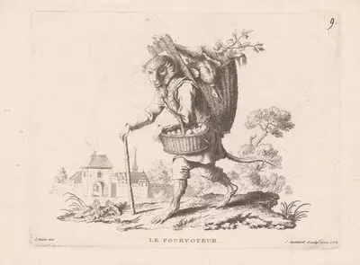 Поставщик by Жан Батист Гюлар, 1733-1792 — digital art print download