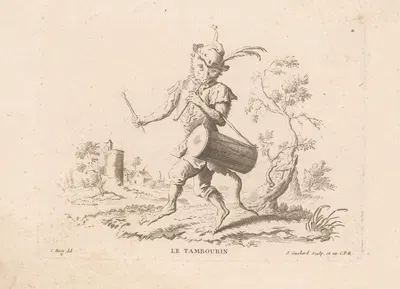 Ля Тамбурен by Жан Батист Гюлар, 1733-1792 — digital art print download