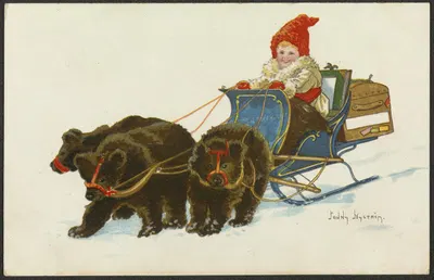 С Новым годом! by Дженни Нюстрём — digital art print download