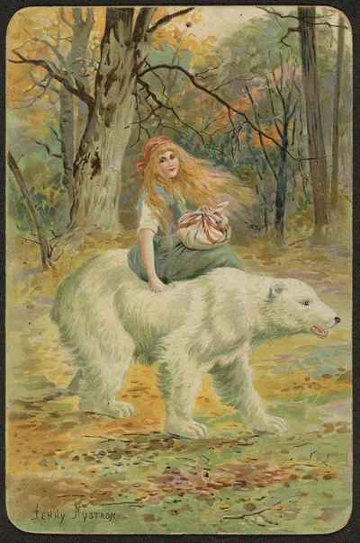 Король Белый Медведь Валемон by Дженни Нюстрём — digital art print download