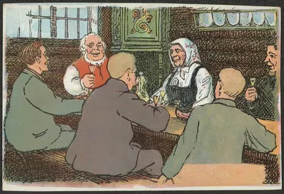 Рождество в Норвегии by Иоганнес Бугге Пиене — digital art print download