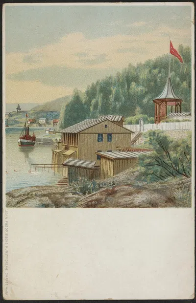 Nordstrand Bad by John Fredrikson Bog & Kunstfolag — digital art print download