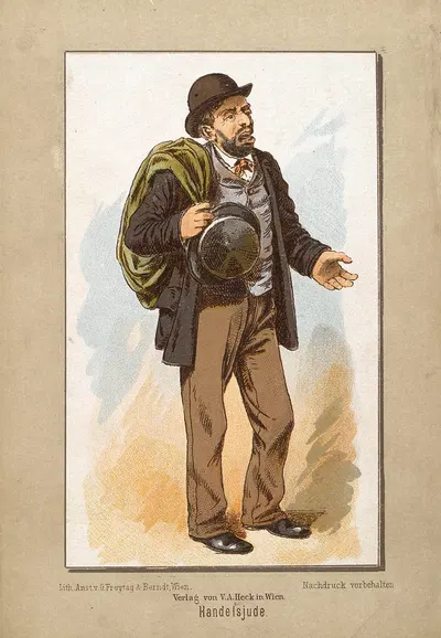 Торговец-еврей by Ладислав Евгений Петровиц, 1880 — digital art print download