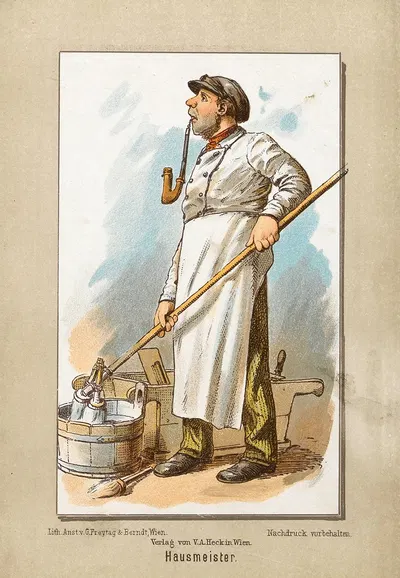 Дворник by Ладислав Евгений Петровиц, 1880 — digital art print download