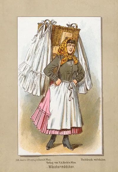 Уборщица by Ладислав Евгений Петровиц, 1880 — digital art print download