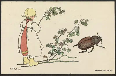 Мотив ребенка by Лисбет Берг — digital art print download