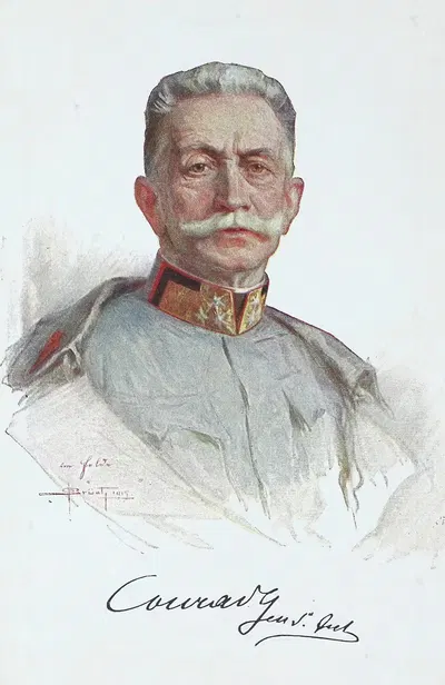 Конрад фон Хётцендорф by Оскар Брюх, 1915 — digital art print download