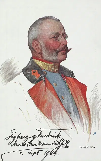 Эрцгерцог Фридрих Австрийский-Тешен by Оскар Брюх, 1914 — digital art print download