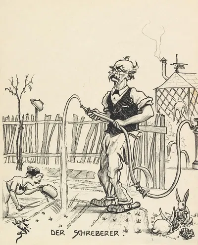 Шреберер by Рудольф Кристен, 1921 — digital art print download