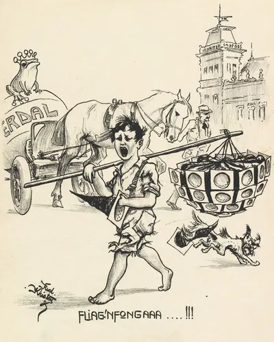 Флиаг'нфонгаа….!!! by Рудольф Кристен, 1921 — digital art print download