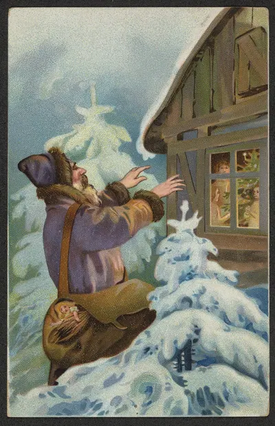 Рождественская открытка by Сельмар Байер — digital art print download