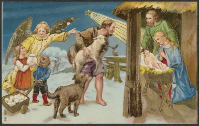 The Christmas Gospel by Сельмар Байер — digital art print download