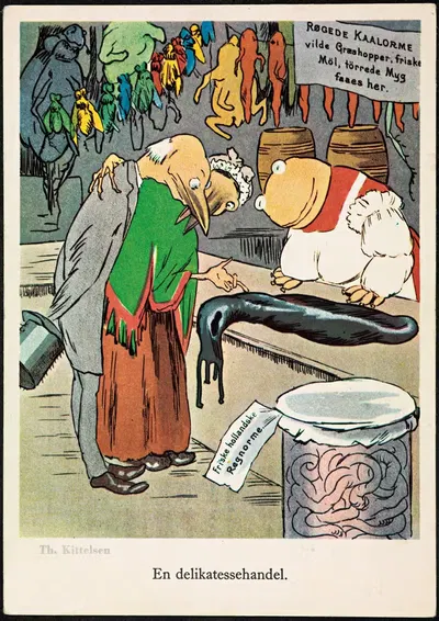Деликатесы by Теодор Киттельсен, 1893 — digital art print download