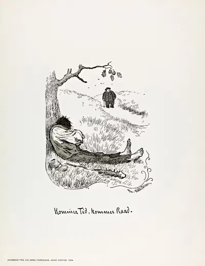 Коммер Тид, коммер Раад by Теодор Киттельсен, 1898 — digital art print download