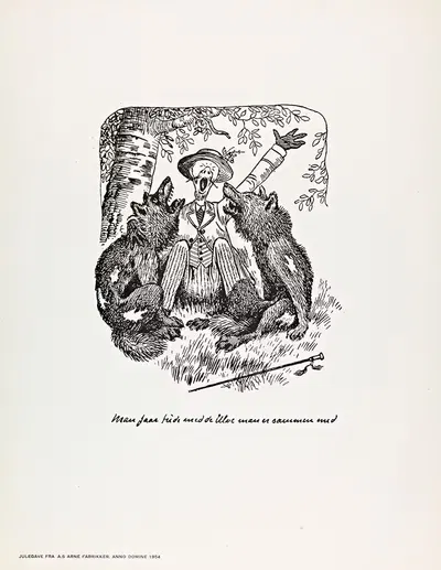 Человек становится тем, с кем он общается by Теодор Киттельсен, 1898 — digital art print download