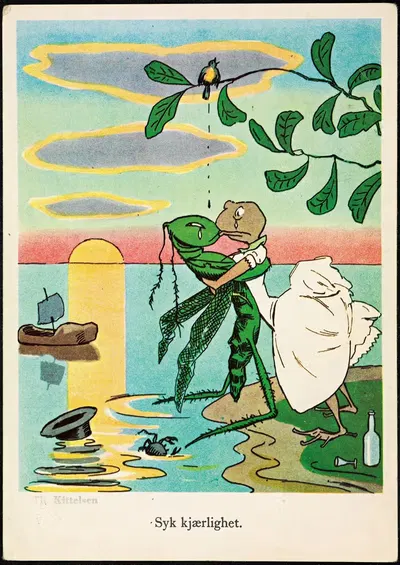 Больная любовь by Теодор Киттельсен, 1893 — digital art print download