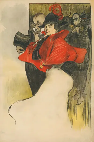 Маскарад в оранжерее для Д'арма by Эмиль Шнайдер, 1897 — digital art print download
