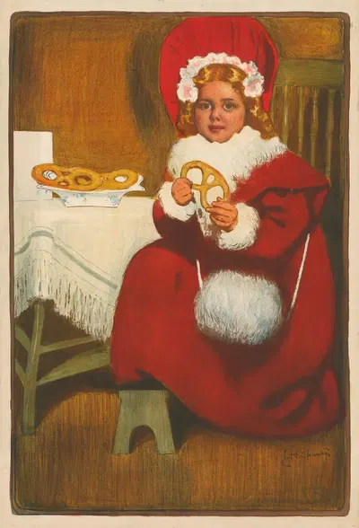 Тропон-Брезель by Эрнст Хайлеманн, 1890 - 1900 — digital art print download