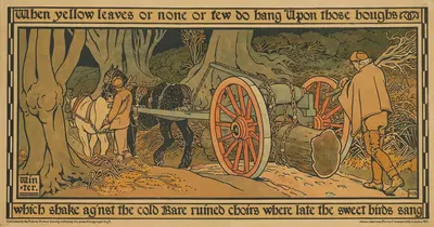 Зима by Джордж Хейвуд Моноар Сумнер, 1893 — digital art print download
