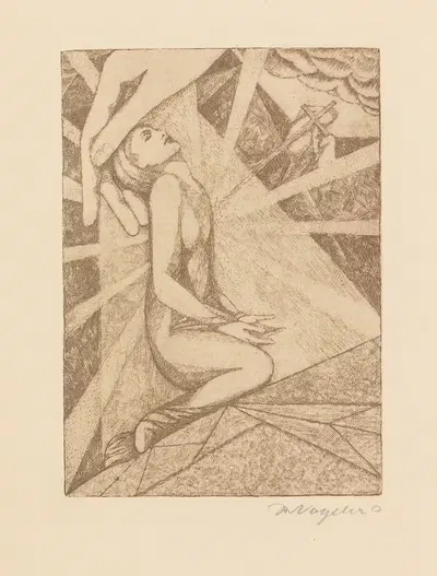 Видение by Генрих Фогелер, 1921 — digital art print download