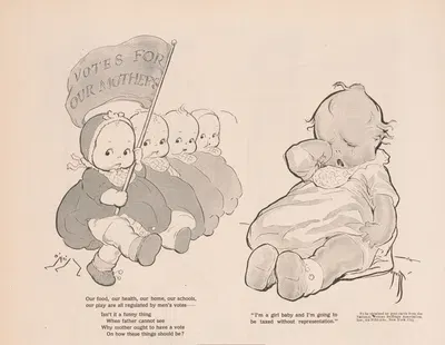 Кьюпи с правом голоса by Роза Сесил О'Нил, 1915 — digital art print download