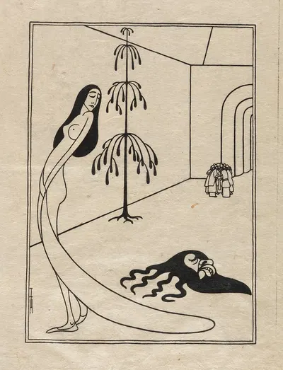 Иудифь с головой Олоферна by Томас Теодор Хейн, 1908 — digital art print download